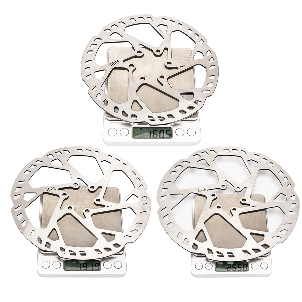 ZTTO Brake Rotor MTB E Bike, 2.3mm Thick Motorcycle Rotors Stainless Steel Hydraulic Brake Rotor 220mm 203mm 180mm 160mm 140mm 6 Inch - Image 6