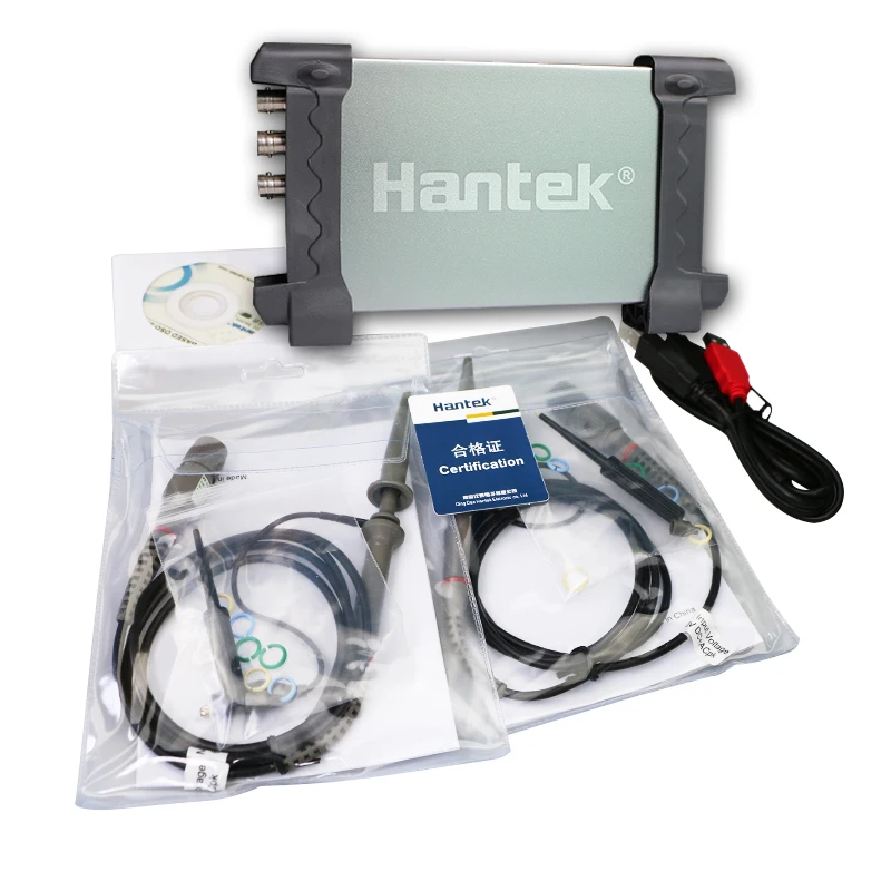 

Hantek 6102BE Digital Multimeter Oscilloscope LCD USB PC Storage Analog Osciloscopio 100 MHz 2-Channel Analog USB Oscilloscope