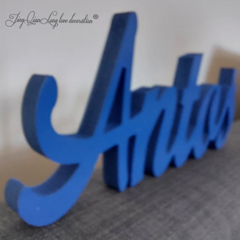 Grande Cartello Con Nome In Legno Tagliato Al Laser, Cartello Per Matrimonio, Cartello Con Nome Personalizzato, Cartello Con Nome Per Bambino O Ragazz