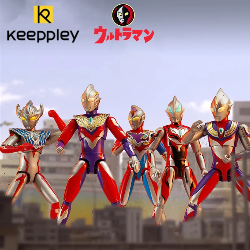 

Конструктор keeppley Tiga Ultraman, модель геода, Decker, ТРИГГЕРНАЯ фигурка, японское аниме периферийные детские игрушки, подарок на день рождения