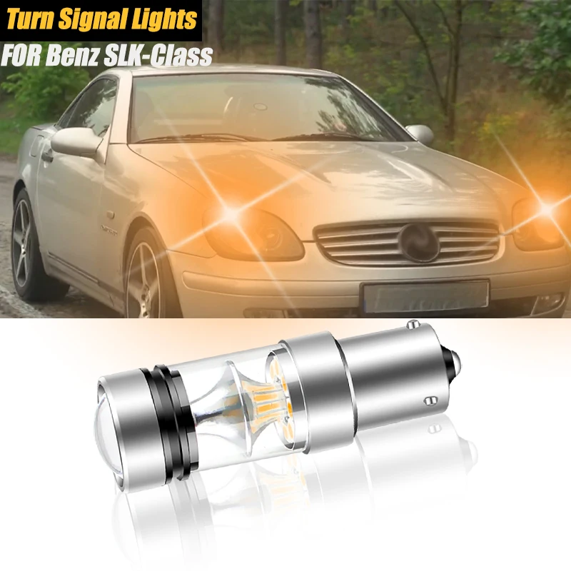 2X Canbu Bau15S Py21W Led Indicatori Di Direzione Lampada No Hyper Flash Per Mercedes-Benz Slk-Class R170 1996 1997 1998 1999 2000-2004