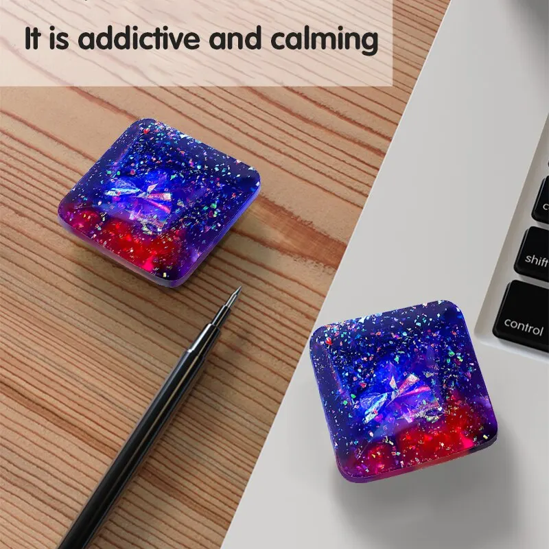 Flipo Flip Gems Desk Fidget Spinner Toys Square Kinetic Skill DeskRotating Pocket Toys Relieve Stress Office For Children Adults fidget spinner fidget spinners fidget toys fidget toy fidget toy set