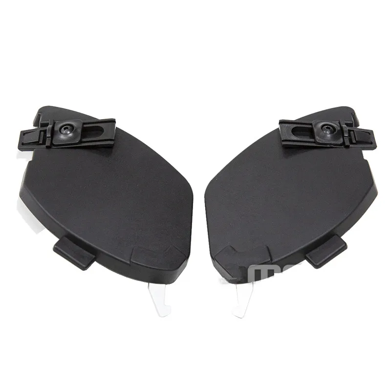 Tactical Airsoft Wendy Helmet Side Covers, Ear Protection for EX Ballistic Helmet 3.0 Guide Rail, Ears Head Protection
