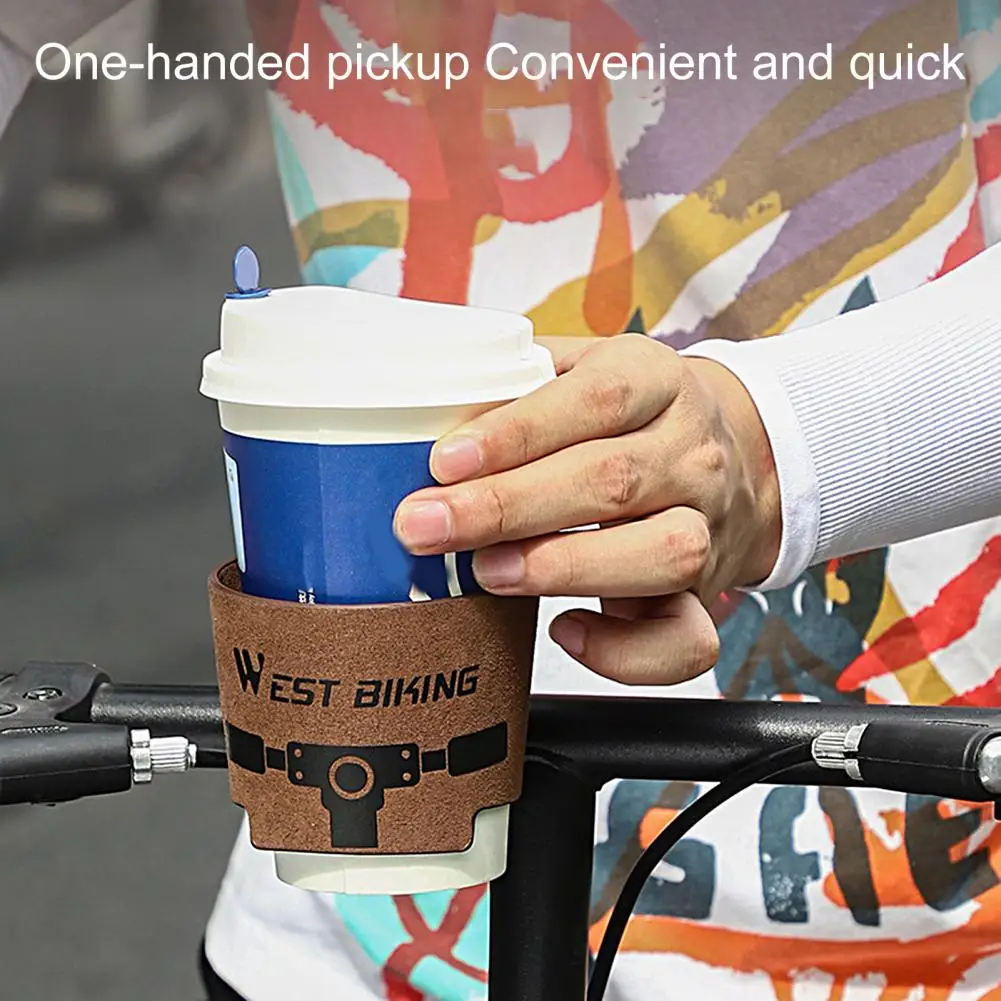 Coffee Cup Holder Vintage Handlebar Bottle Cage Easy to Install Wide Applicability Rust Resistant Bike Bottle Holder bicycle water bottle cage bicycle bottle holder