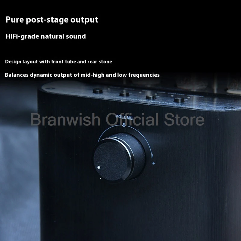 150W 2 채널 HiFi 튜브 증폭기 5.0 Bluetooth 앰프 스테레오 사운드 시스템 홈 시어터 스튜디오 용 광학/동축/USB/AUX 입력