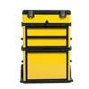 YyhcTool BoxHeavy Duty Stackable Storage Empty Tool Box Rolling Mobile Organizer Tools Case 5