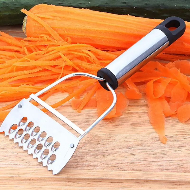 SingleStainlessSteelPeelerFruitVegetableCucumberMultifunctionalShredderHomePeeler