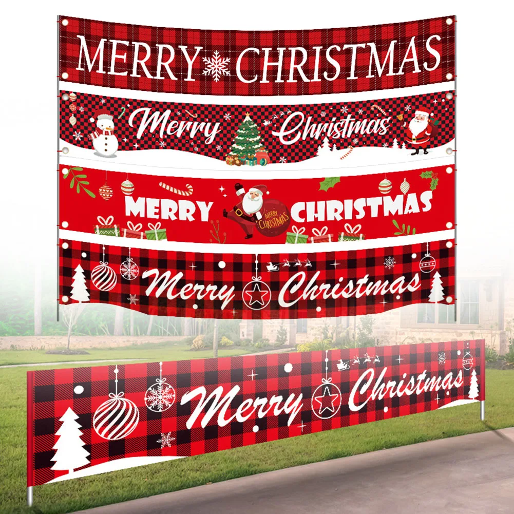 

Banner Christmas Banner Outdoor Garden Decor Hanging Merry Christmas Merry Christmas Banner Outdoor Garden Decor