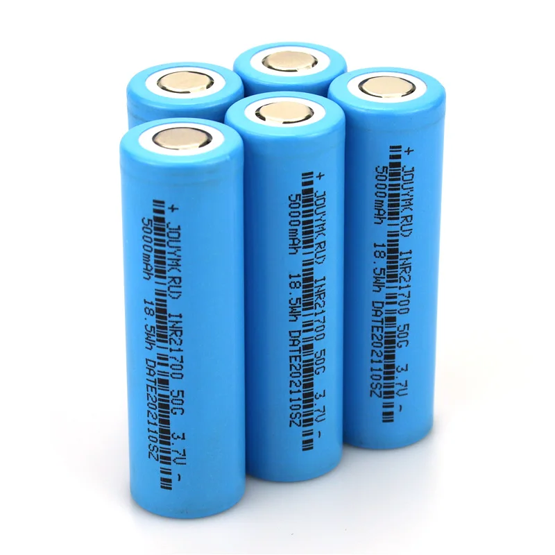 Bateria INR21700 50G 5000mAh 3.7V 10C