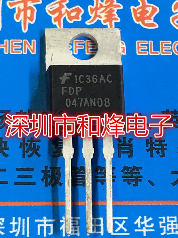 

Новые и оригинальные FDP047AN08 TO-220 75V 80A в наличии, 5 шт.-10 шт.
