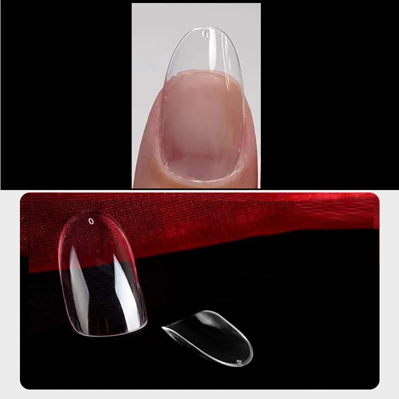 240Pcs American Capsule Nail Tips - Gel Extension System