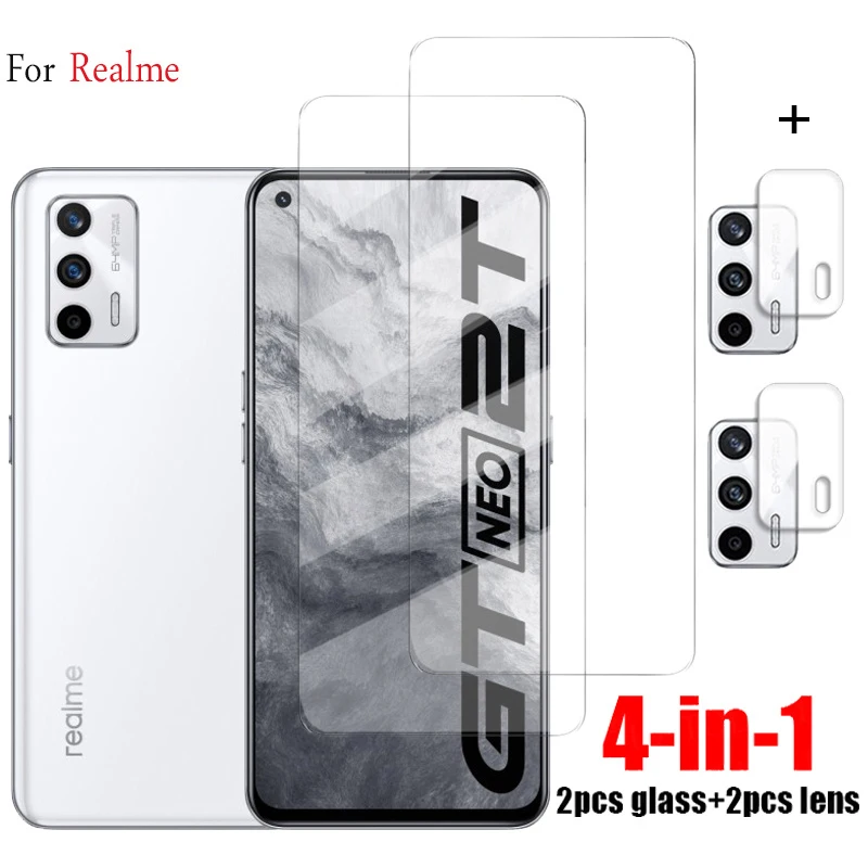 Vetro Realme Gt Neo 2 3 T 2T 3T Vetro Temperato Realmi 9 Pro Plus Glass Realme 8 8I 9I Pellicola Salvaschermo Realme Gt Master Realmi Gt2 Pro Pellicol