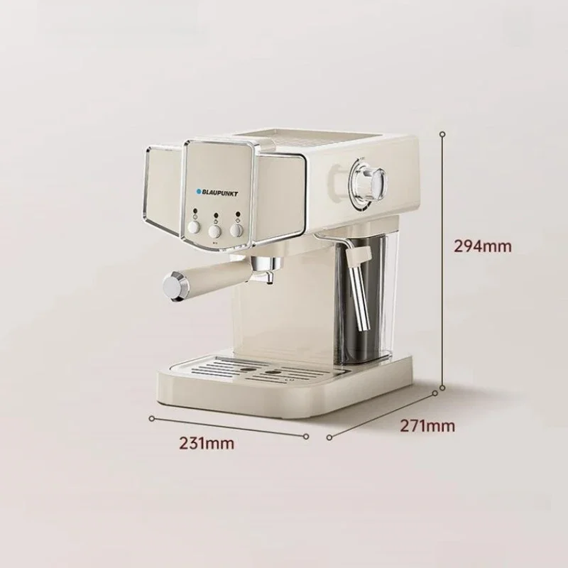 BLAUPUNKT 220V Coffee Machine Home Small Full Semi-automatic 20Bar Espresso Milk Frothing All-in-one Coffee Machine 6