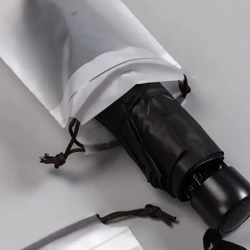 Umbrella Storage Waterproof Frosted Bag Reusable Portable Collapsible Drawstring Car Storages Sleeve Auto Interior Accessories umbrella storage bag