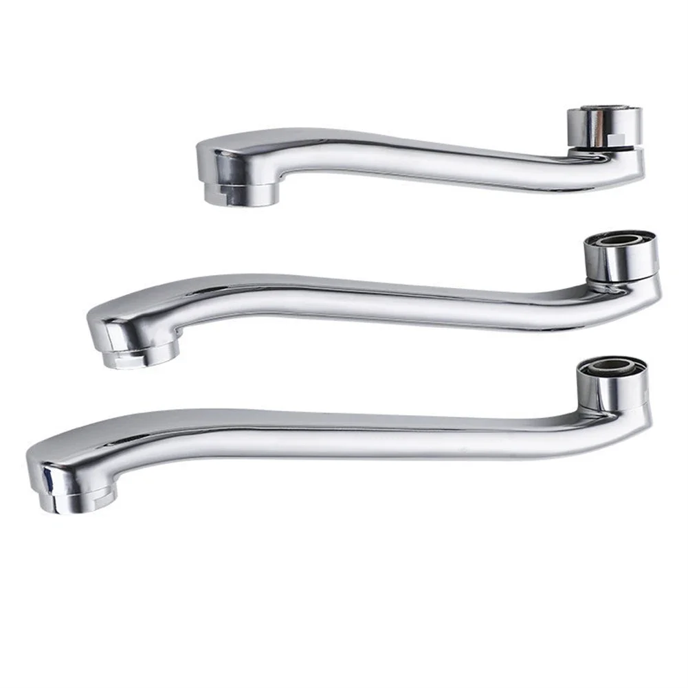 1PC In-wall Kitchen Faucet Leaking Repair Tool Movable Connector Water Outlet Elbow S-bend Extension Tube Bubbler Water Pipe 2