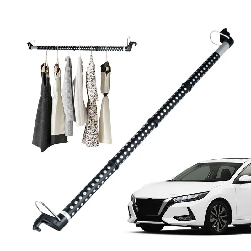 Car drying rod auto trunk Clothes drying rack Telescopic Clothes Rod Trunk hanger rod laundry rack holder for Car Truck RV