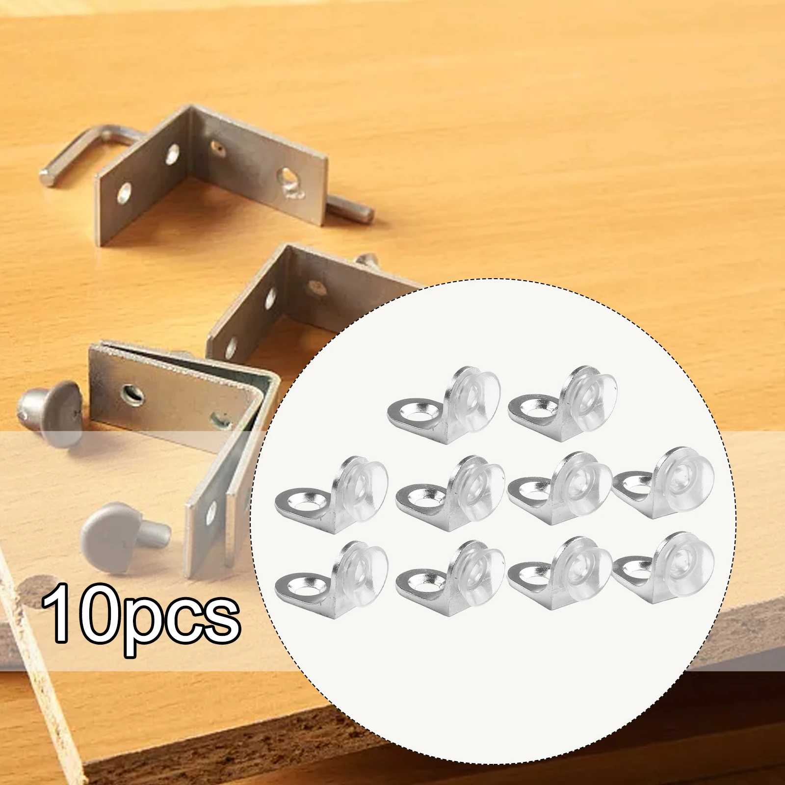 

10pcs Shelf Bracket Steel Studs Peg Wardrobes Closet Partition Support Holder Cabinet Cupboard Furniture Shelf Bracket Holder