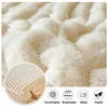 Thicken Plush Mattress Cover Bed Sheet Pad Protector Winter Warm Soft King Queen Quilted Bed Fitted Sheet Decor 90/120/150x200cm 5