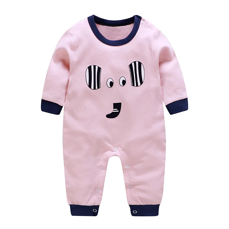 

ZWY1969 Autumn Spring Cotton Cartoon Toddler Romper Boy Clothes Newborn Baby Girl Clothing Infant Jumpsuit for Baby Clothes