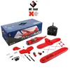 WLtoys XKS A300 Rc Plane Beech D17S Model 3D/6G Led 2.4Ghz GPS Biplane Aircraft Large Fighter Toys For Boys Gift Brushless Motor 5