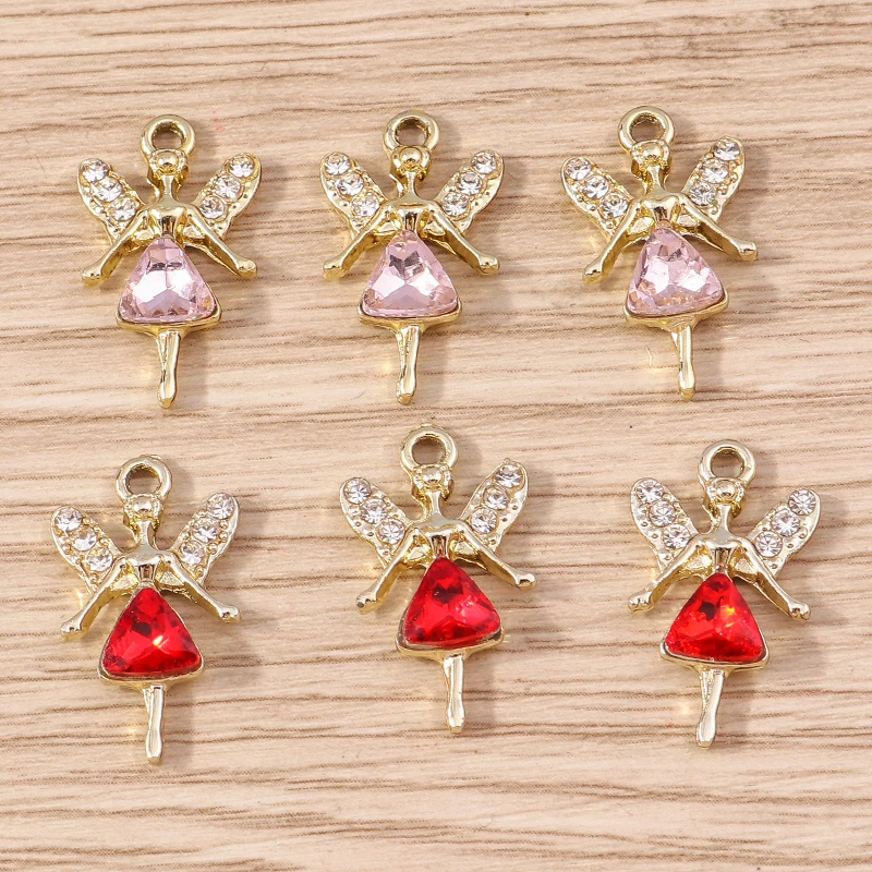 10 stücke 14x21mm Cartoon Kristall Tier Schildkröte Charms für Schmuck Machen Frauen Nette Tropfen Ohrringe Anhänger Halsketten DIY Handwerk Geschenk – Detail 6