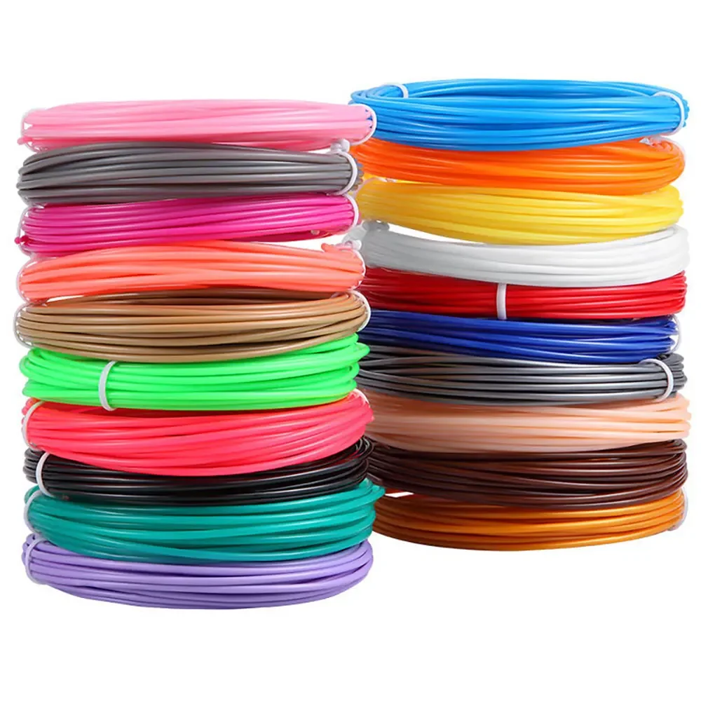 3D Pen Filament Diameter 1.75mm For 3D Printing Pen Kids Birthday Creative Christmas Gift PLA Colored Odorless Safety Plastic