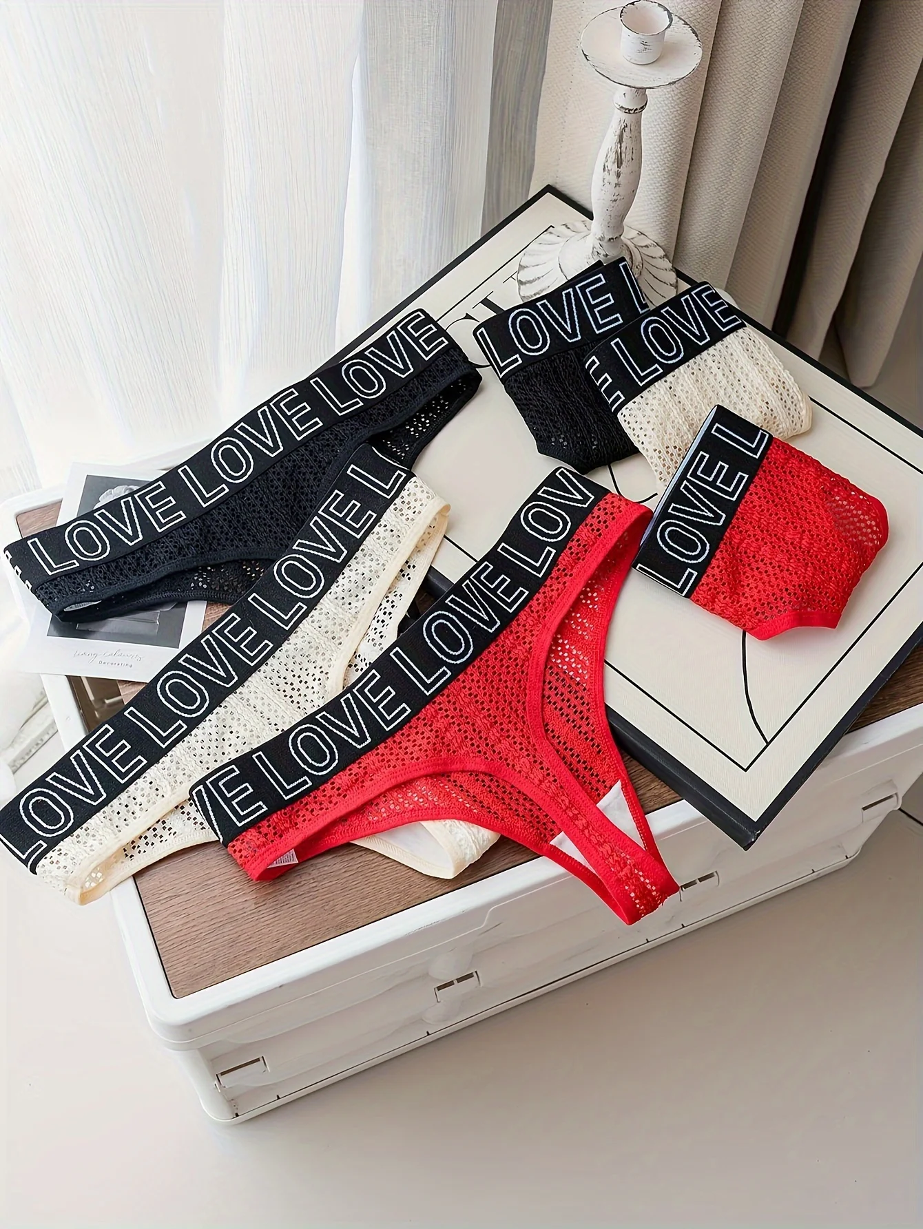 تي شيرت نسائي مثير ومسامي بحزام عريض مكون من 6 قطع...