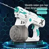 Electric toy water gun outdoor summer beach swimming pool party battle large capacity shooting water gunfun water bucket gameToy 3