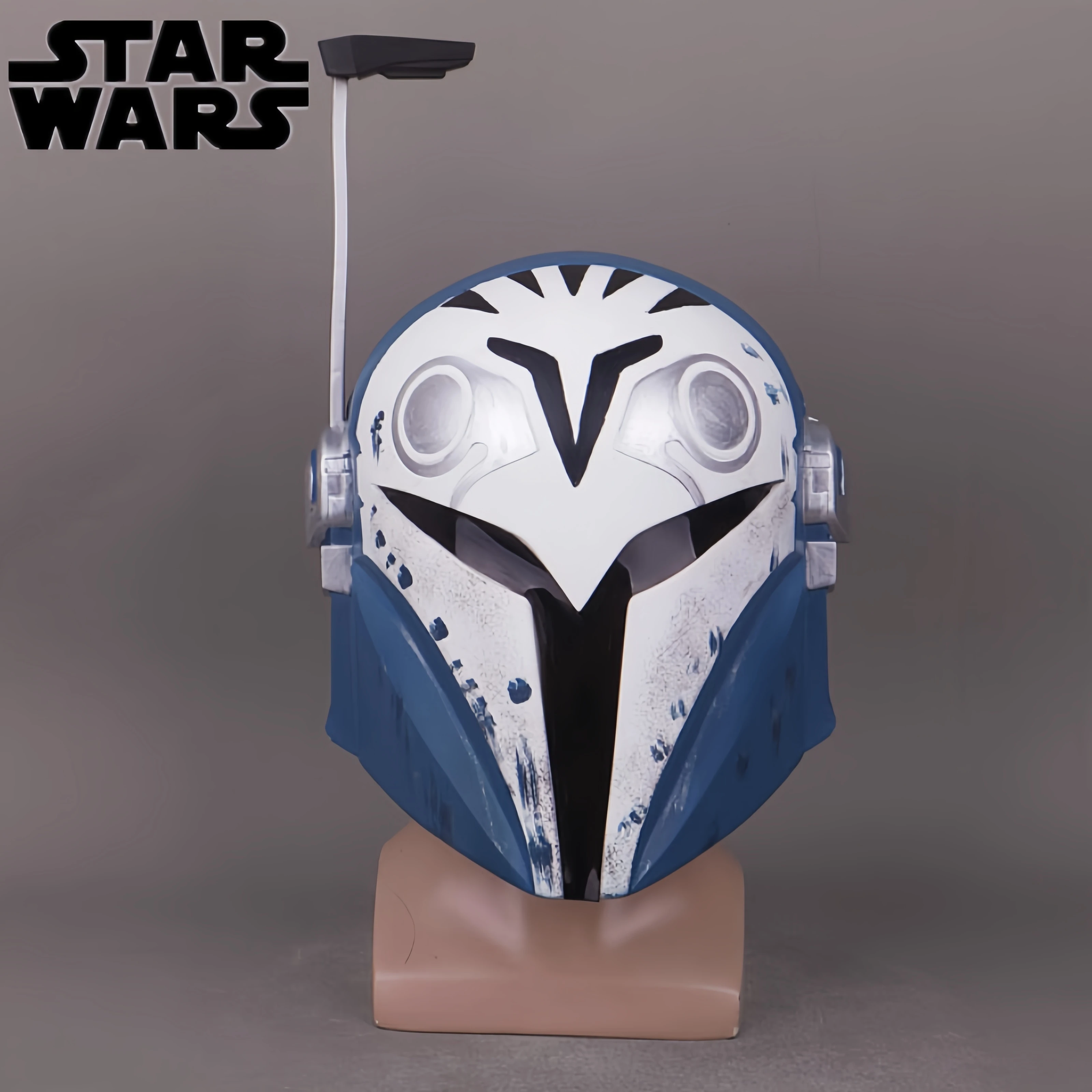 Cosplay Star Helmet Wars Mask Mandalorian Bo-Katan Helmet Halloween Female Warrior Helmet Costume Birthday Toy Gift