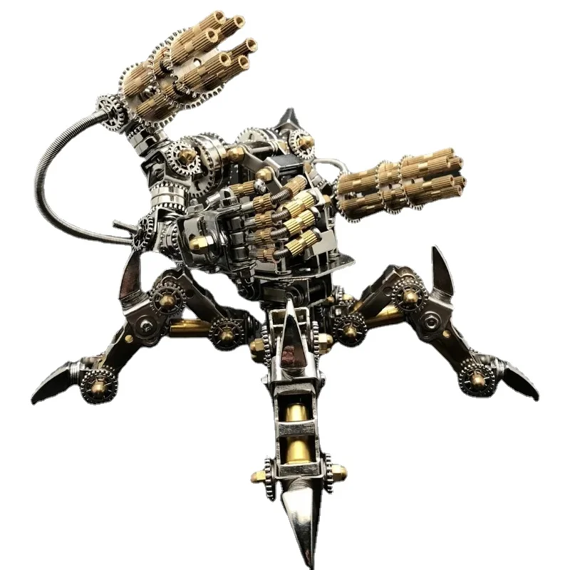 

3D Puzzles Metal Mecha Model Kit Mechanical Bluetooth Magnetic Hunter Toys DIY Assembly Toy for Teens Adults Birthday Gift