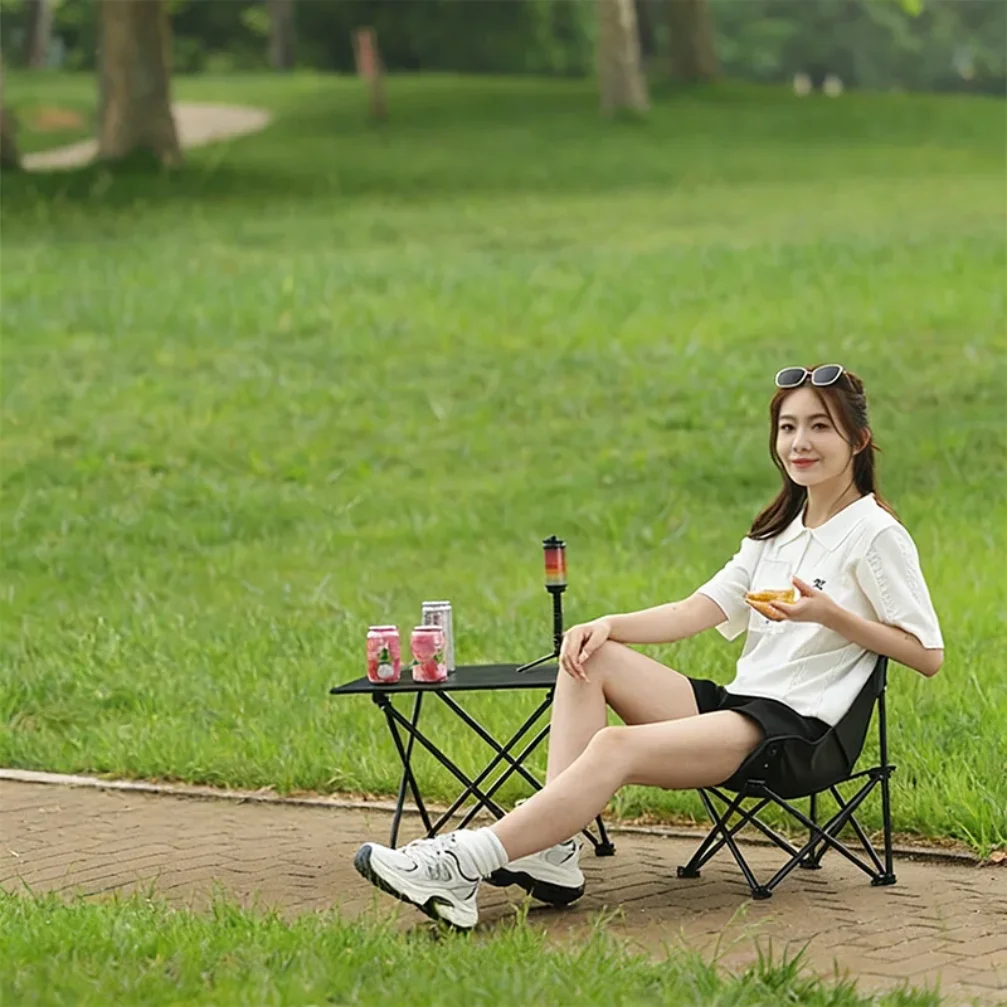 야외 캠핑용 접이식 테이블, 휴대용 알루미늄 낚시 테이블, 피크닉 책상, 캠핑 장비