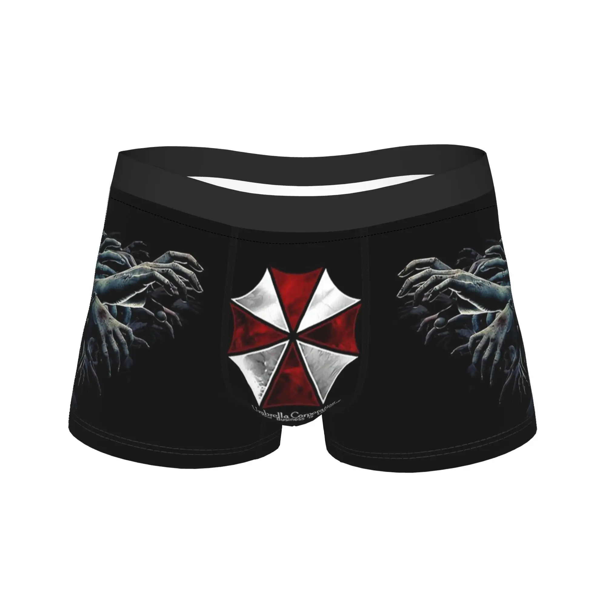 Men's Umbrella Corporation Long Underwear Resident Evils Funny Boxer ...
