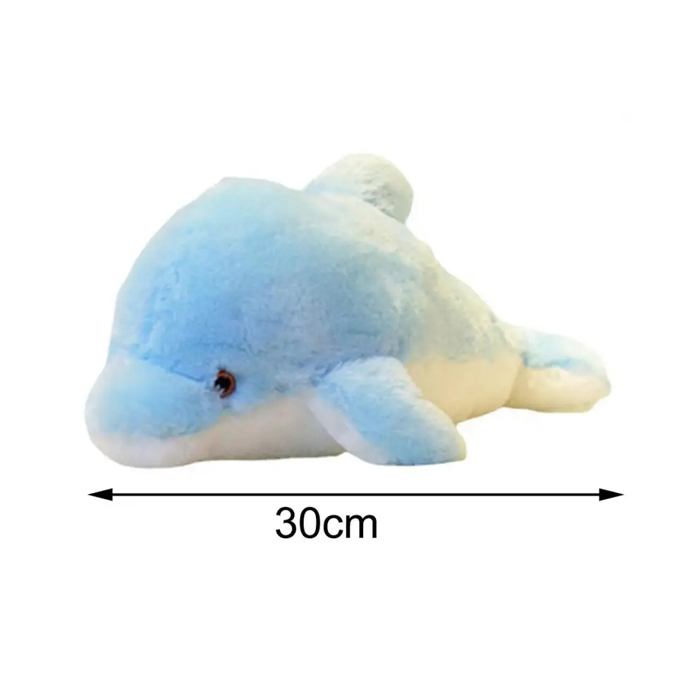 30センチメートルカラフルなイルカぬいぐるみ動物の人形ぬいぐるみ抱き
