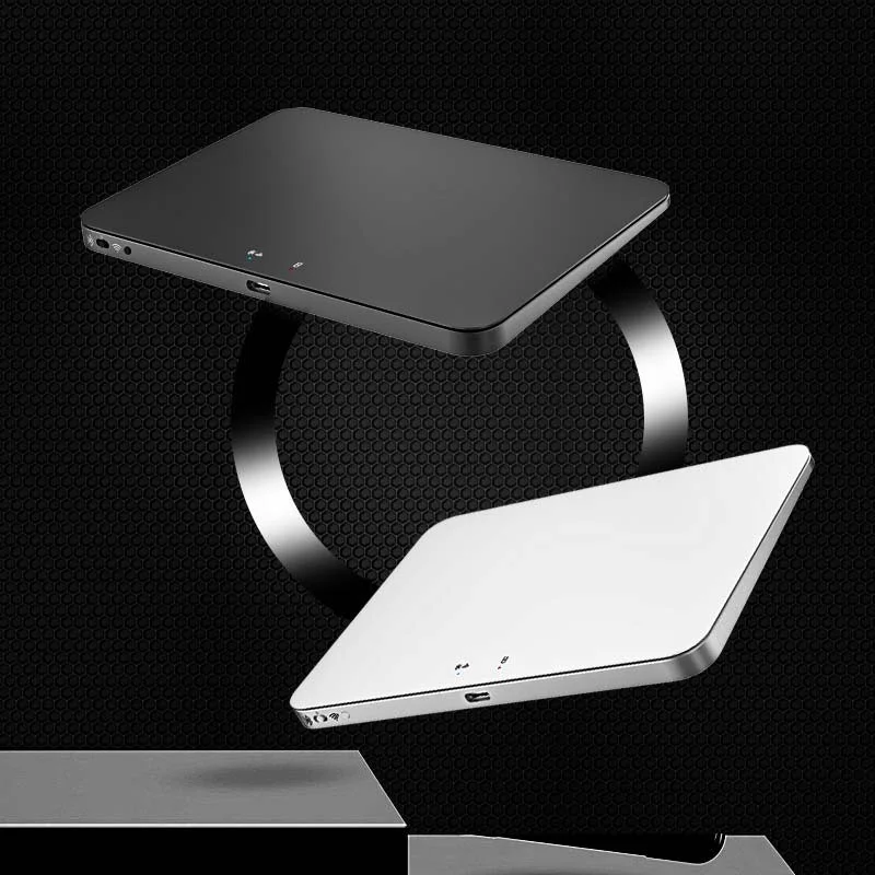 Bluetooth Trackpad Wired Trackpad Wireless Bluetooth Trackpad for Mac and Windows Multi-Touch Surface High Precision Track Pad Multi-Gesture Wired Touchpad