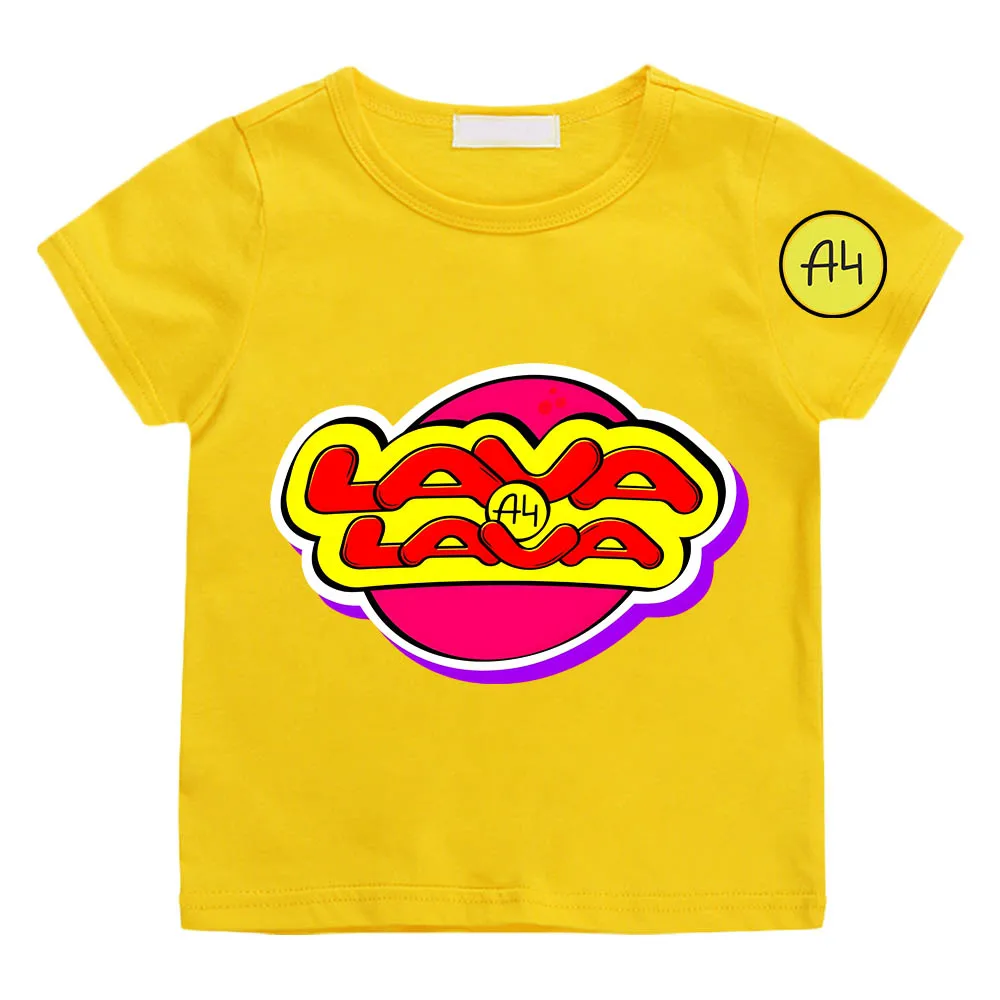 Мерч А4 VladA4 Gothic Anime Short Sleeve Manga T-shirts Cute Cartoon Tshirt 100% Cotton Boys/girls Tee-shirt Funko Pop T-shirt