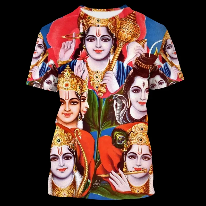 Hindu God Shiva Graphic T Shirt