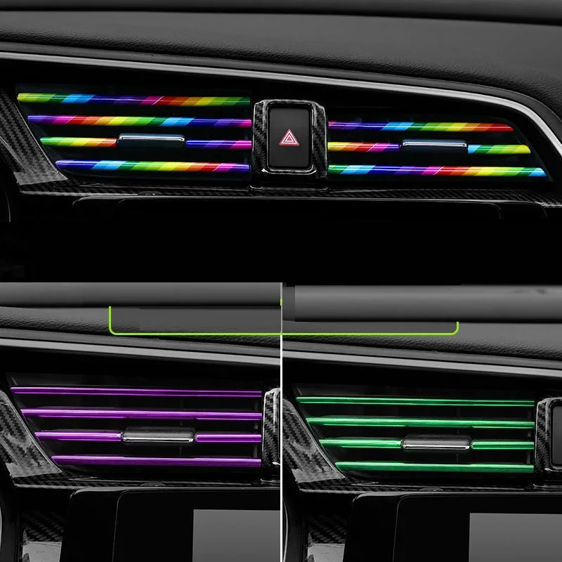 10Pcs20cmUniversalCarAirConditionerOutletDecorativeUShape