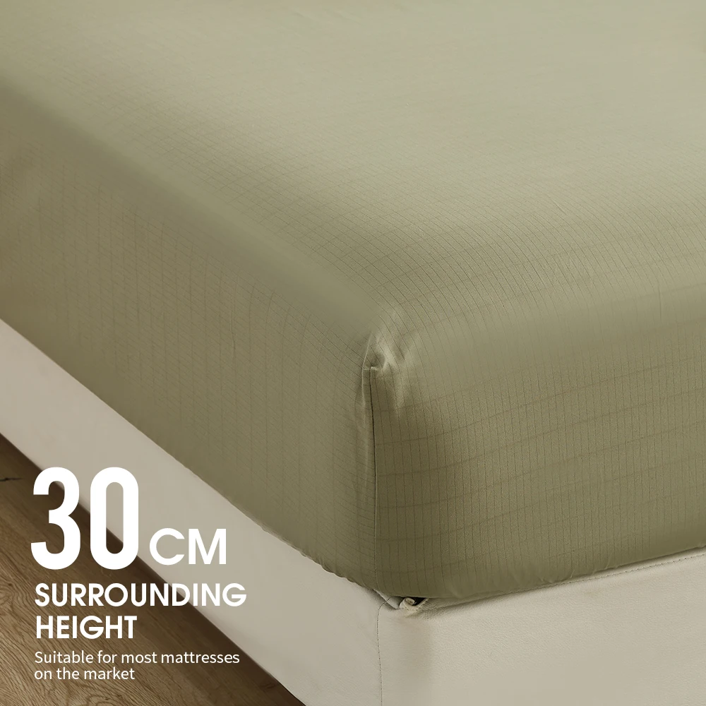 Hypoallergenic Grounding Bed Sheet - Full Size, Organic Cotton, Conductive Fabric for Deep Sleep 4