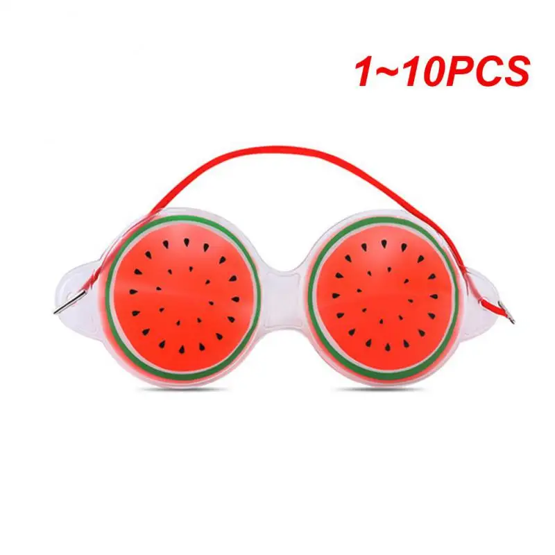 

1~10PCS Fruit Ice Compress Sleeping Eye Mask Relieve Fatigue Remove Dark Circle Cooling Relaxation Cute Eye Mask Eye Care Tools