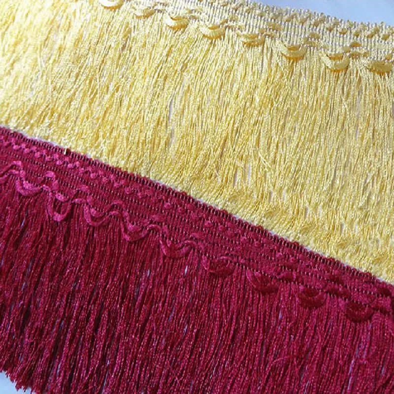 European Tassels Fring Trim for Curtains Curtains Fringe Tassel Fringed for Crafts, Jewelry DIY, Home Curtain Ribbon