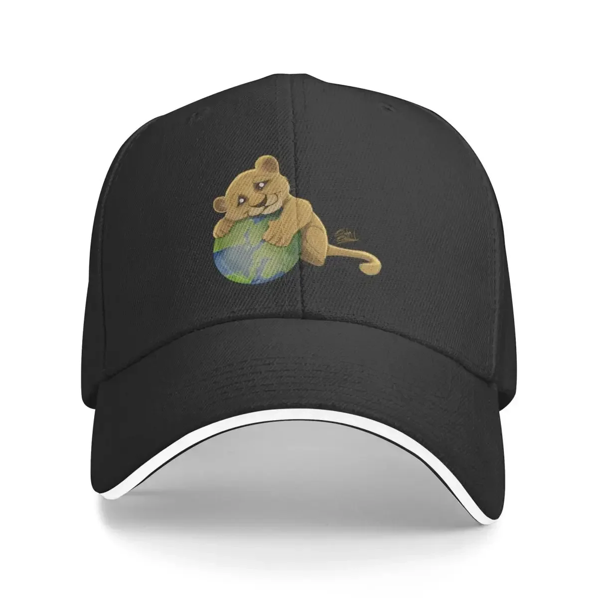 

New Lion World Baseball Cap Luxury Cap Fluffy Hat Gentleman Hat Golf Hat Women Men's