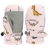 Adjustable Snow Mittens Waterproof Snow Gloves Cartoon Windproof Ski Mittens Quick Drying Design Gloves for Infants 5