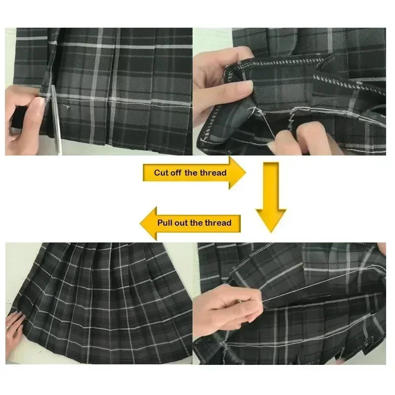 Japanese Student Short/Long Sleeve Sexy Jk Set School Uniform School Clothes Pleated Skirt Girl Seifuku Dress Cosplay Schoolgirl 6