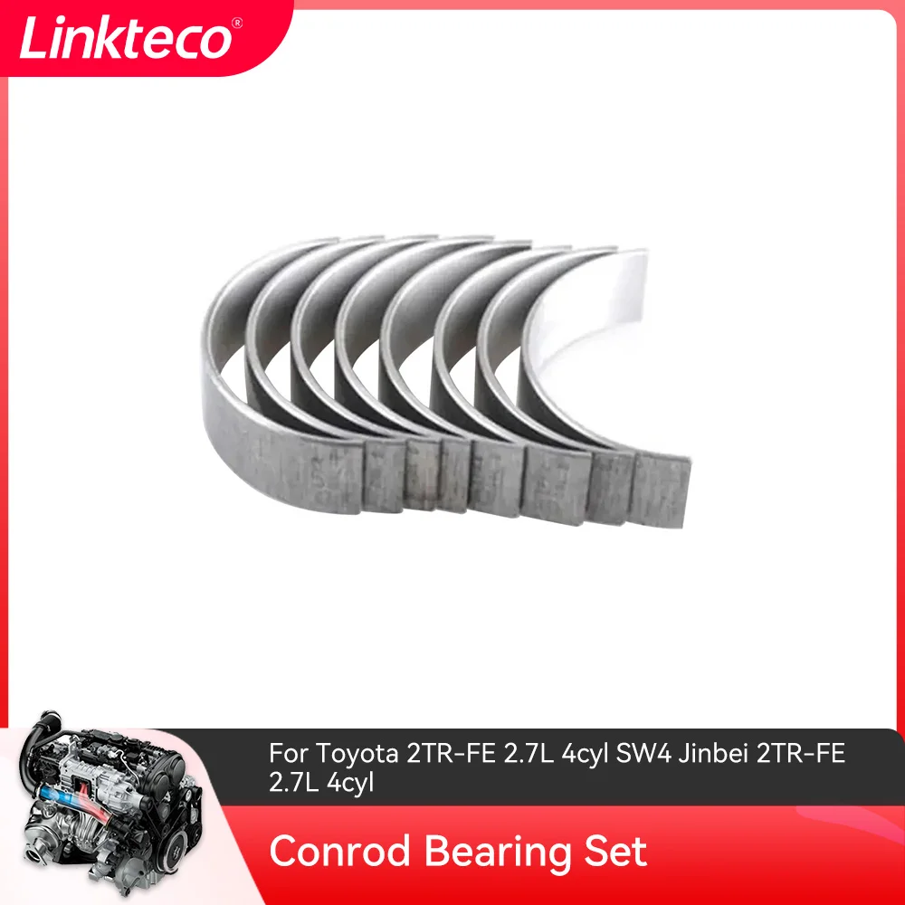 

Комплект подшипников CONROD для TOYOTA 2TR-FE 2.7L 4cyl SW4 JINBEI 2TR-FE 2.7L 4cyl
