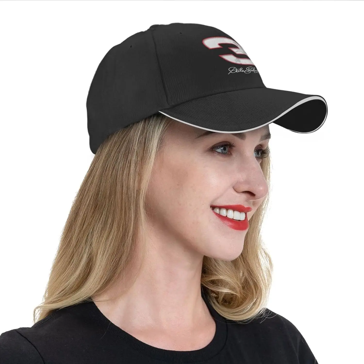 Dale Earnhardt Sr #3 Baseball Cap Trucker Cap Cowboy Hat Adjustable Hat for Men Women Unisex 5