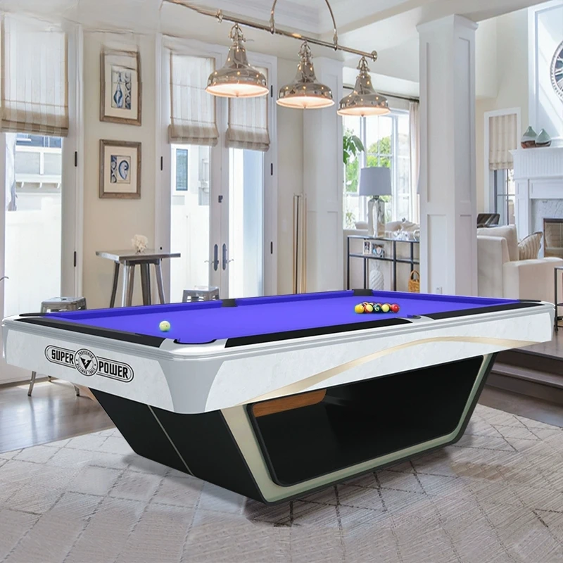 Standard household indoor fancy nine-ball American black eight commercial club adult billiard table
