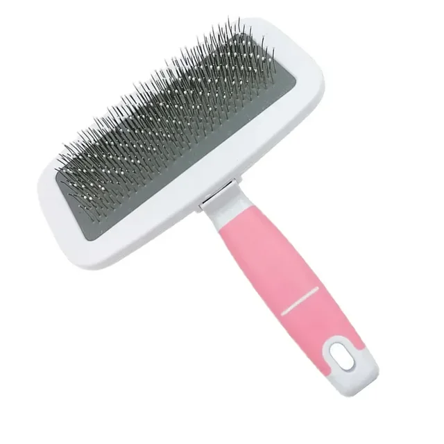 Pet Cat Needle Comb Long Hair Puppy Pet Grooming Brush Bathing Cleaning Comb Dog Kitten Beauty Tool Supplies Golden Retriever 3