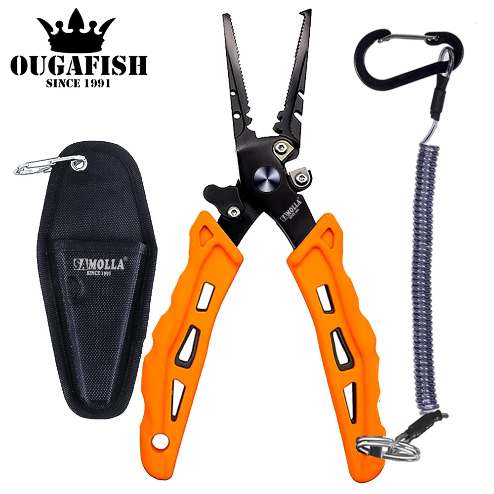 

New Fishing Pliers 420 Stainless Steel Body Multifunctional Scissors Line Cutter Hooks Remover Accessories Fishing Equipment