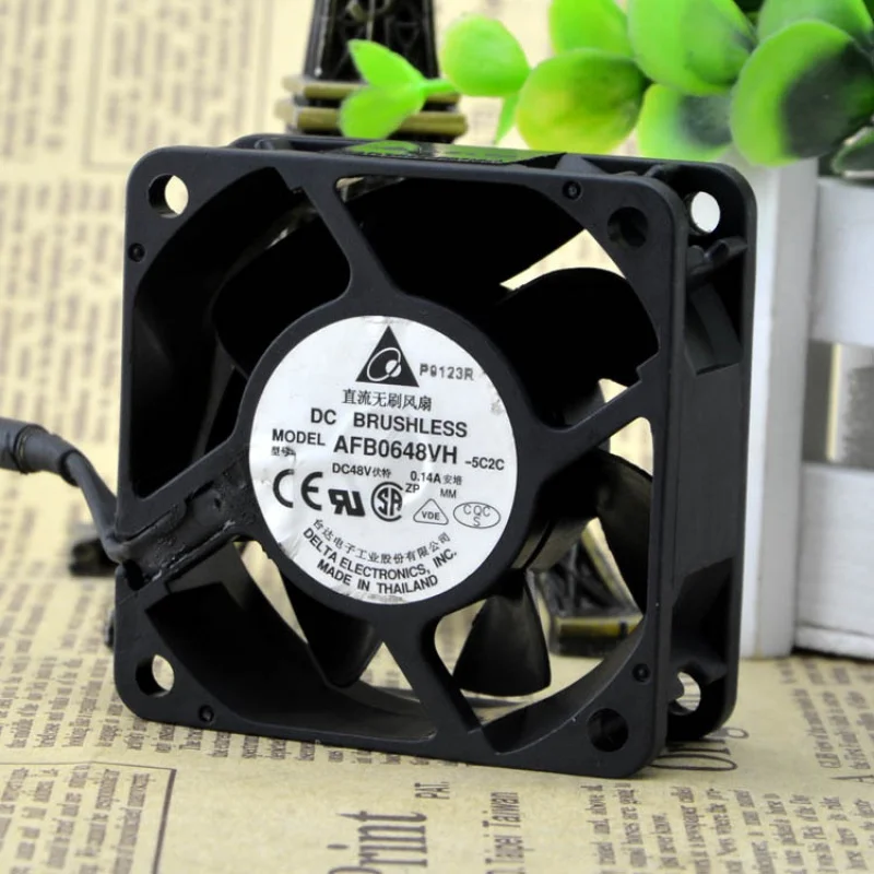 

6cm 6cm 6025 Afb0648vh 48V 0.14a 60*60 * 25mm Fan