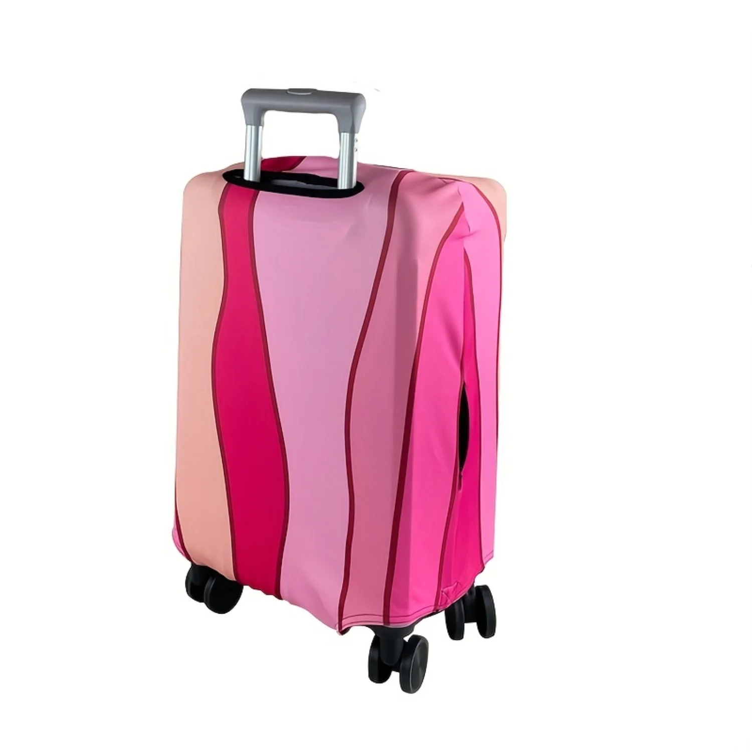 Travel in Style with our Durable Zipper Suitcase Cover-Foldable, Washable and Protective!